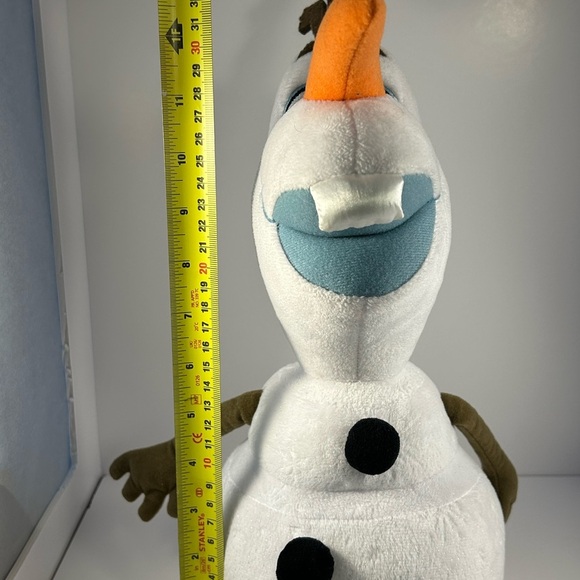 Olaf Plush Toy with Orange Nose - Picture 6 of 6
